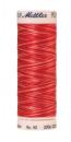 Spule Poly Sheen Multi Fiesta Orange, bunt mit Rot, Orangerot und Hellrot